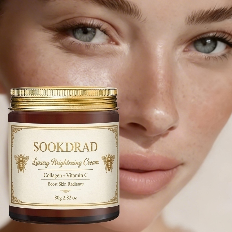 Luxury Skincare Whitening Cream - 럭셔리 브라이트닝 크림, 콜라겐+비타민 C, 데일리