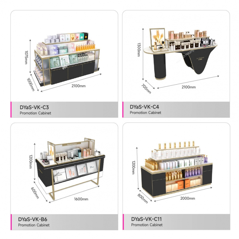 맞춤형 고급 화장품 진열대, LED 조명이 있는 명품  - Luxury Skincare & Spa 리뷰 및 가격