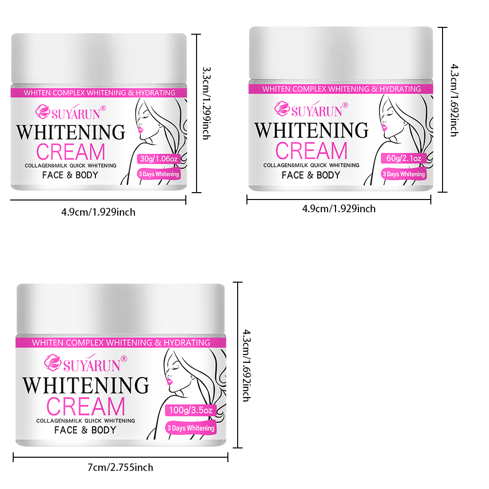 수야룬 크리스마스 선물 브라이트닝 크림-미백 보습제,  - Luxury Skincare Whitening Cream 리뷰 및 가격