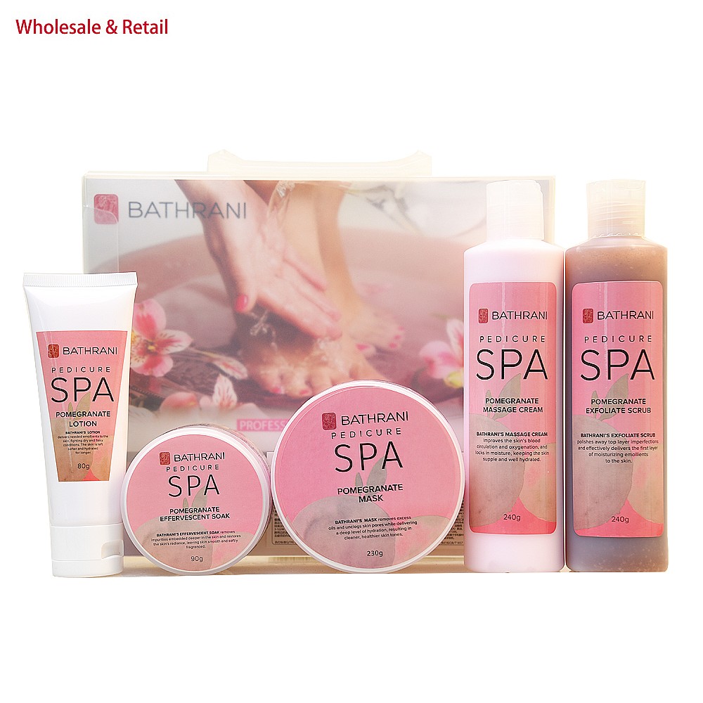 스파 페디큐어 키트 5단계 발 피부 관리 시스템 골드  - Luxury Skincare & Spa 리뷰 및 가격