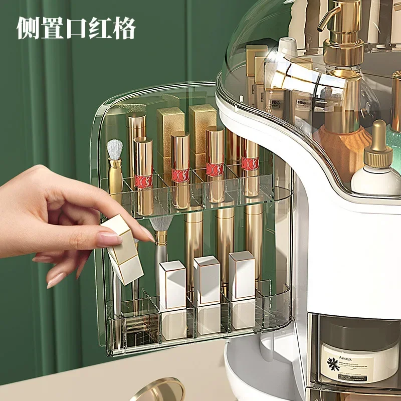 화장품 수납함 고급 데스크탑 대용량 방진 랙 수납 스킨 - Luxury Skincare & Spa 리뷰 및 가격