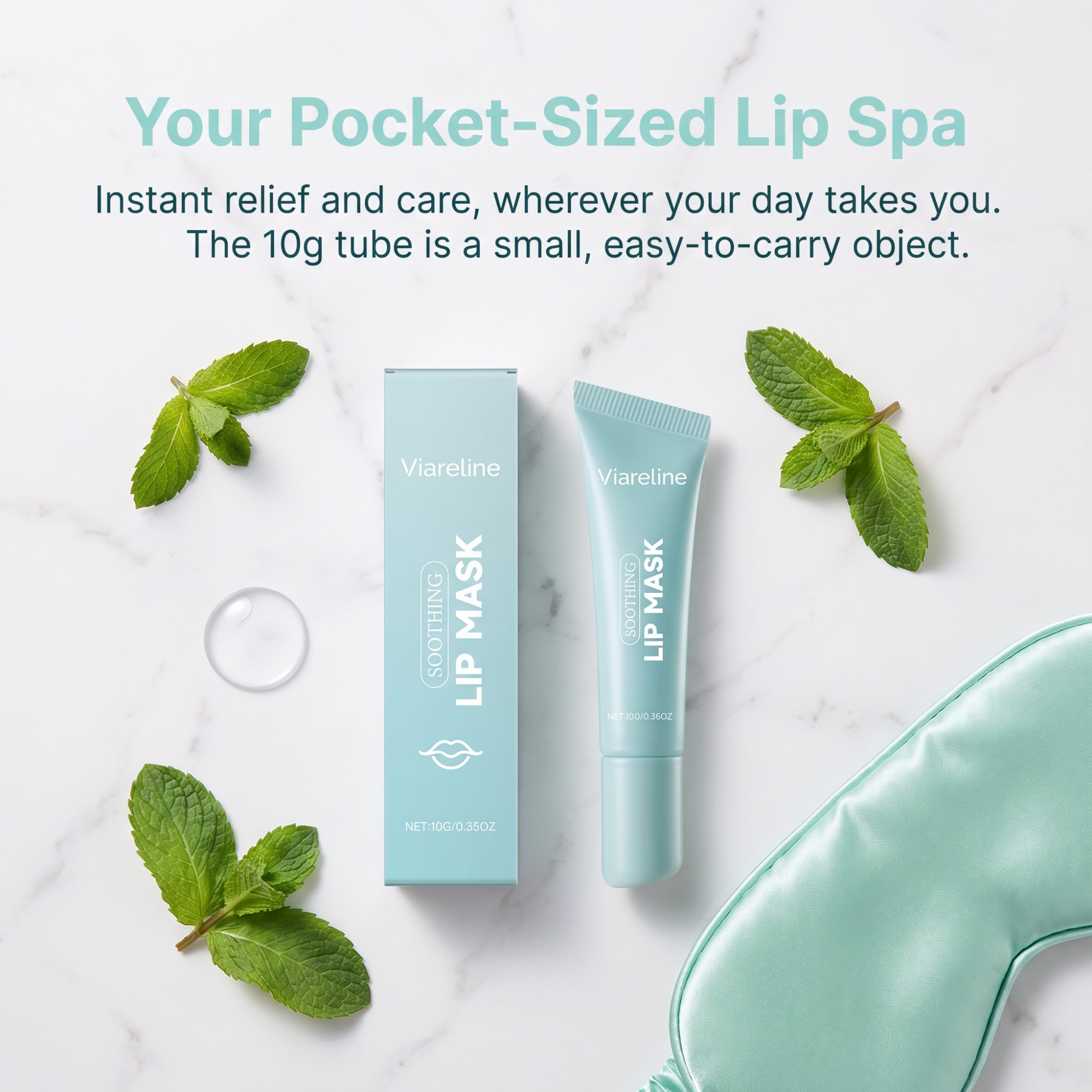 2026 뉴 멘톨 수딩 립 마스크 10g/0.35oz, - Luxury Skincare & Spa 리뷰 및 가격