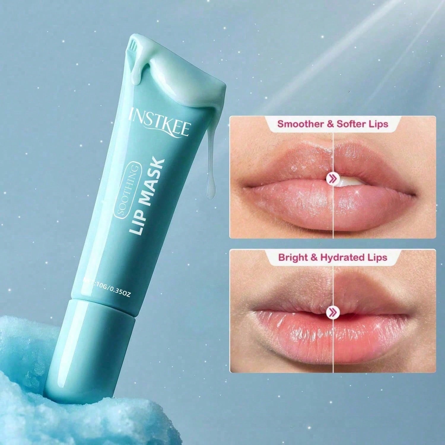 2026 뉴 멘톨 수딩 립 마스크 10g/0.35oz, - Luxury Skincare & Spa 리뷰 및 가격
